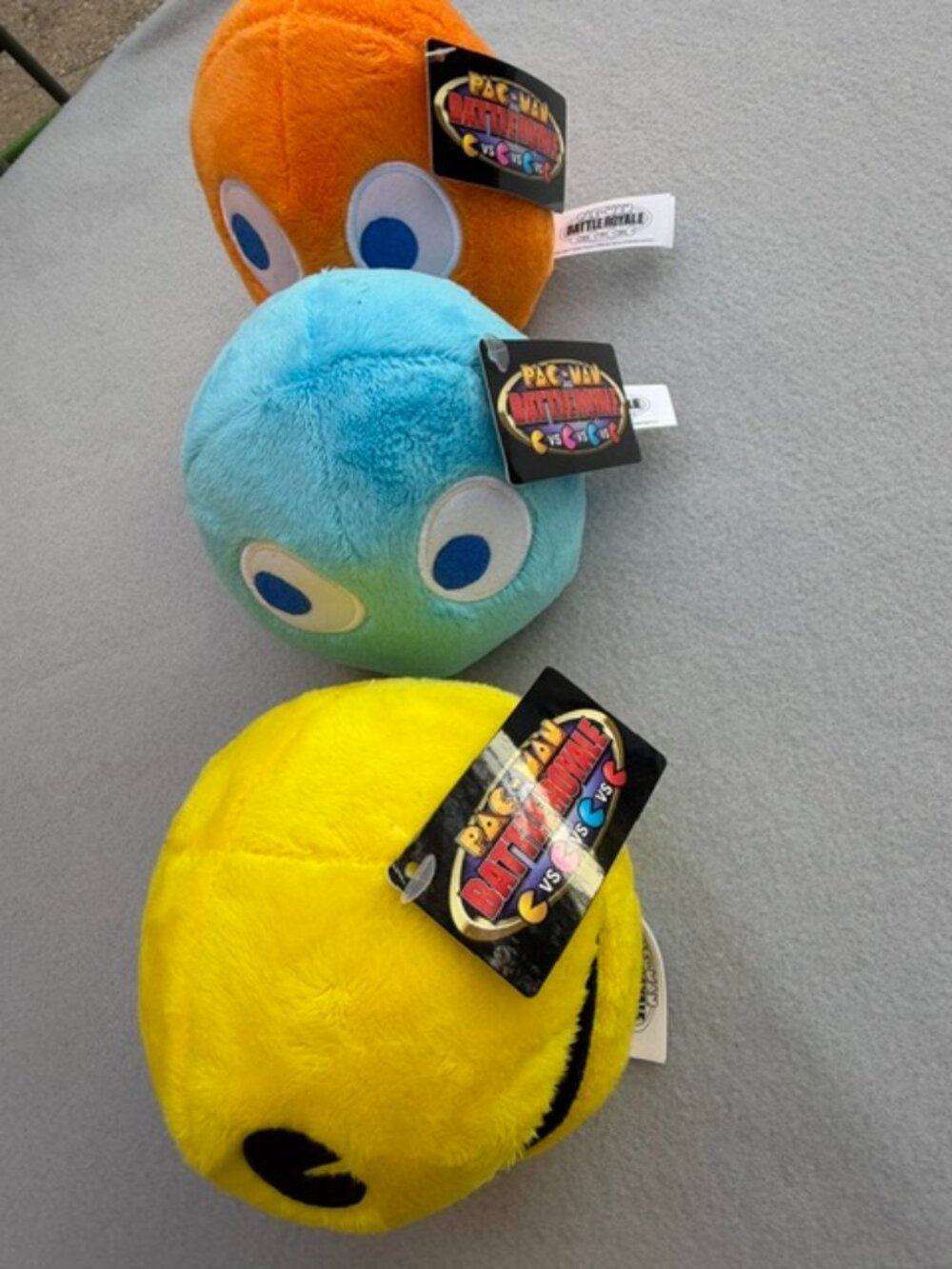 Pac-Man and ghosts plush Pac-Man Battle Royale series by Bandai Namco